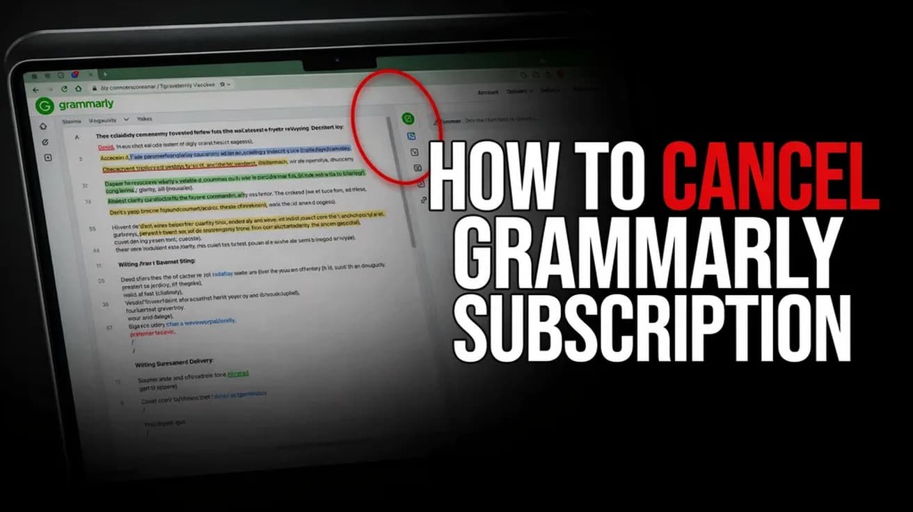 How to Cancel Grammarly Subscription (Web and App Stores)
