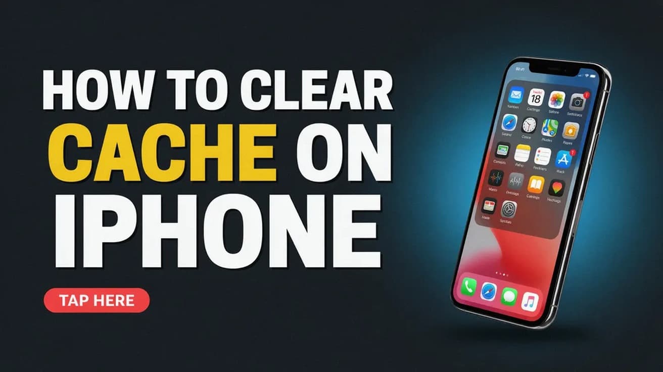 How to Clear Cache on iPhone (There's No One Button)