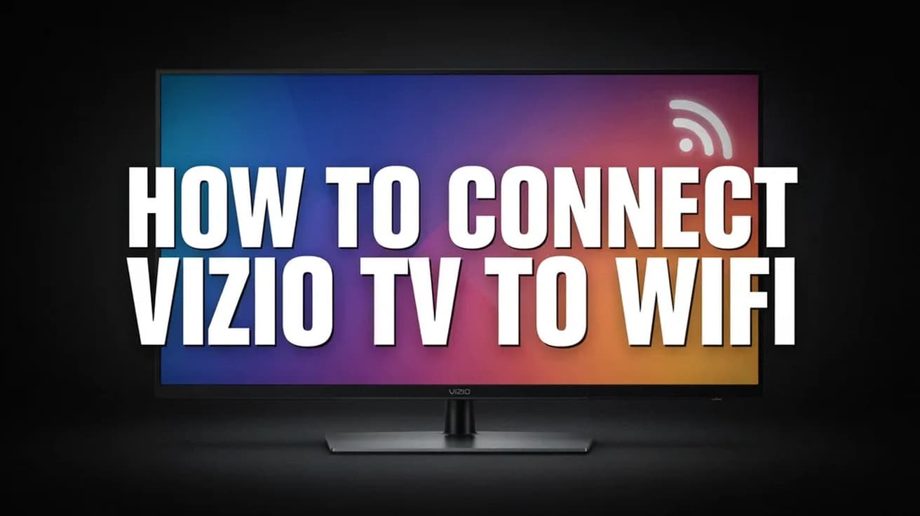 How to Connect Vizio TV to WiFi (SmartCast Steps)