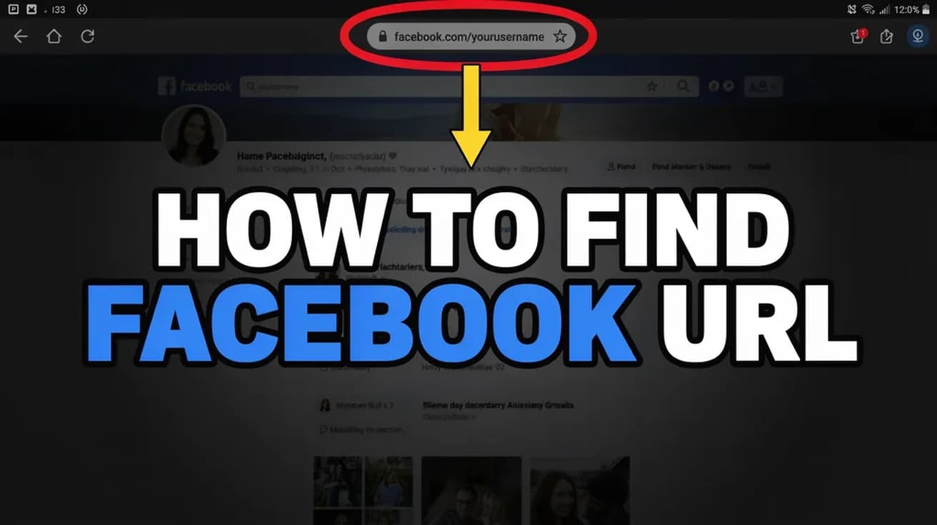 How to Find Facebook URL (Desktop and Mobile App)