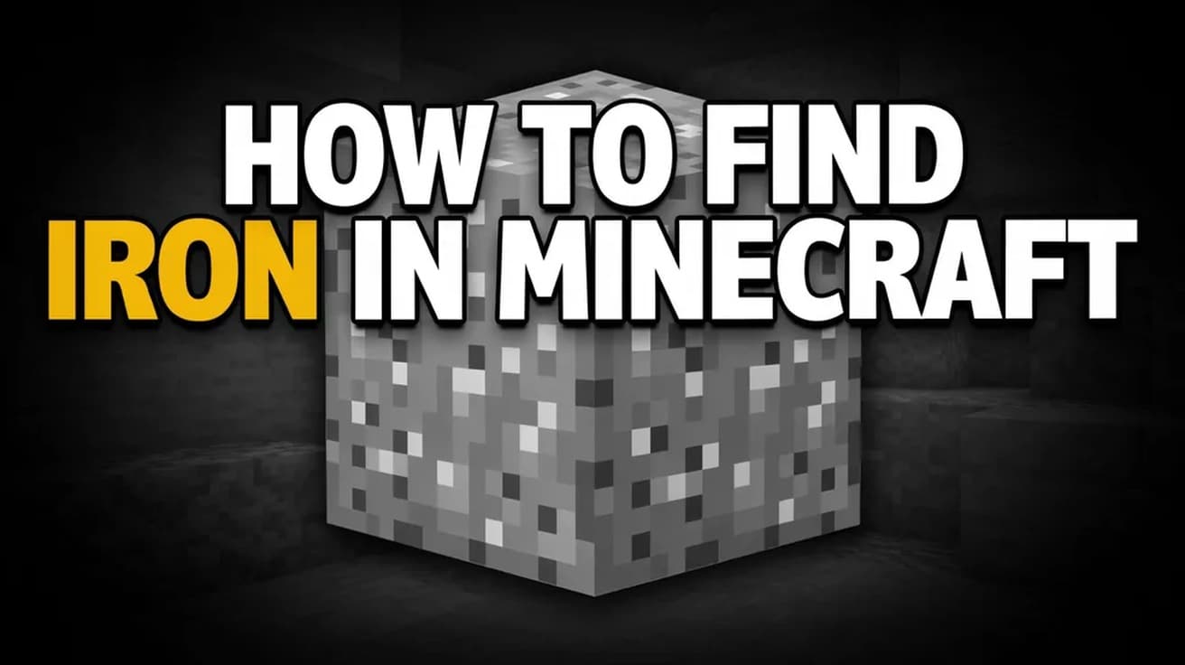 How to Find Iron in Minecraft (Best Y Levels)