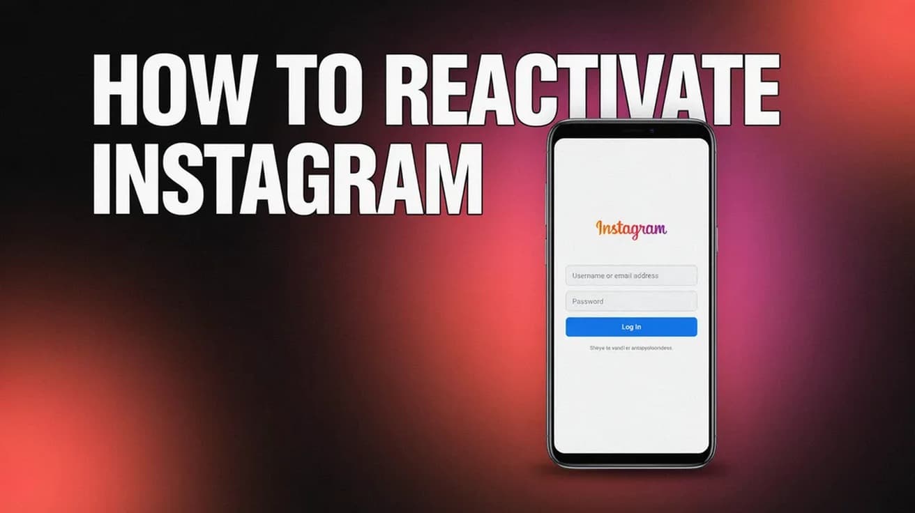 How to Reactivate Instagram (Just Log Back In)