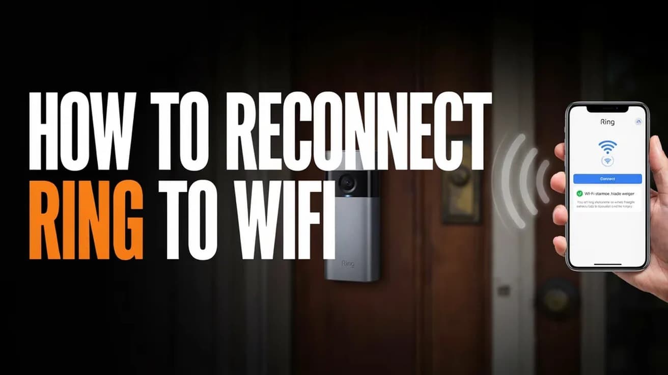 How to Reconnect Ring to WiFi (Device Health Steps)
