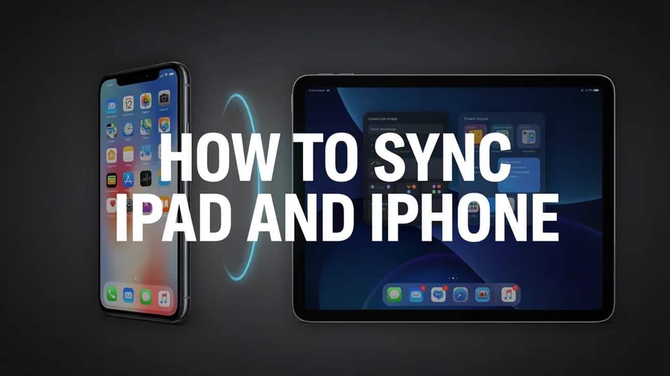 How to Sync iPad and iPhone (iCloud Settings Guide)