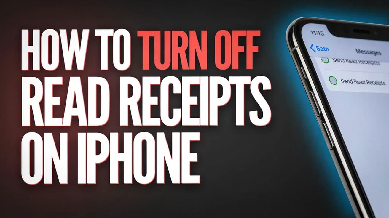 How to Turn Off Read Receipts on iPhone (All or One Chat)