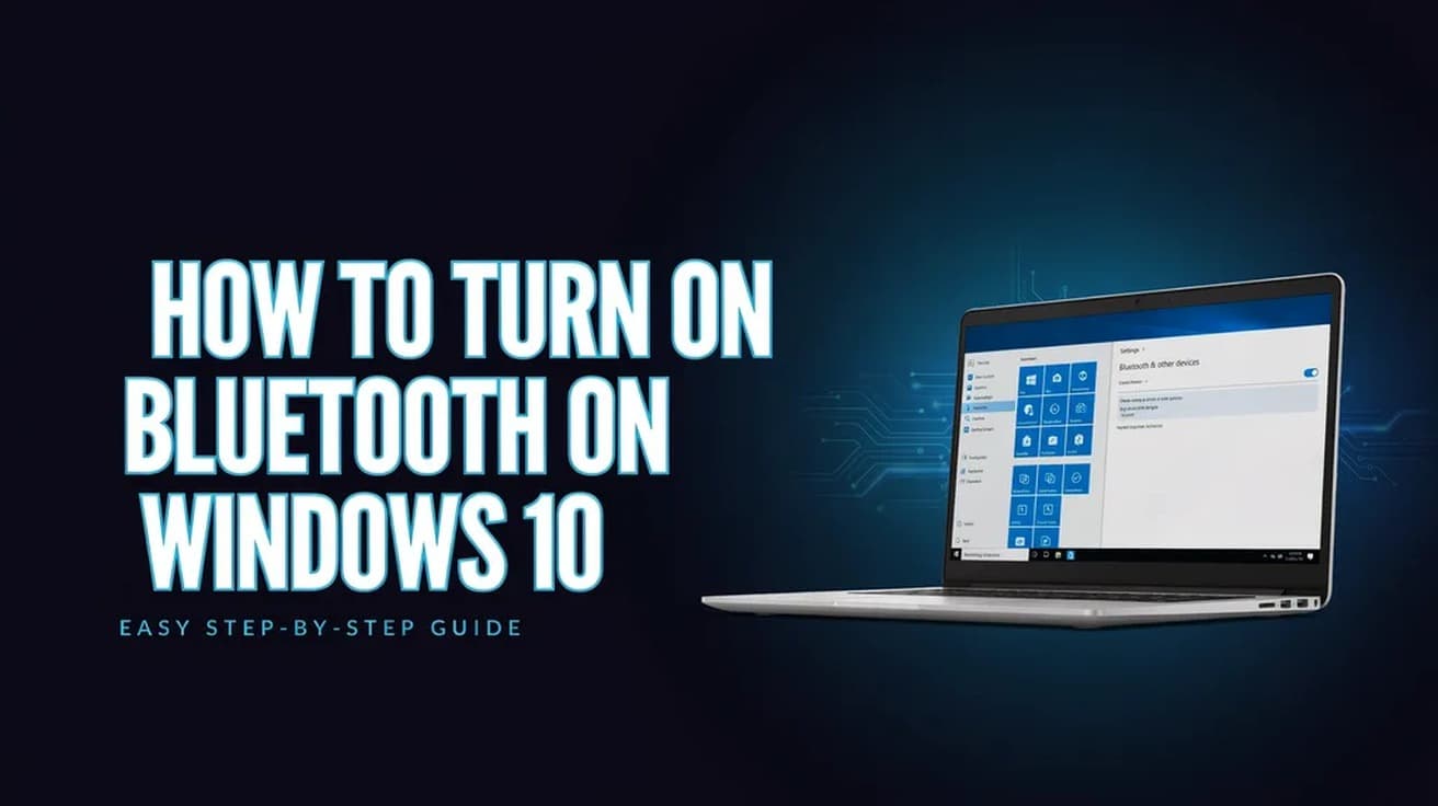 How to Turn On Bluetooth on Windows 10 (Two Routes)